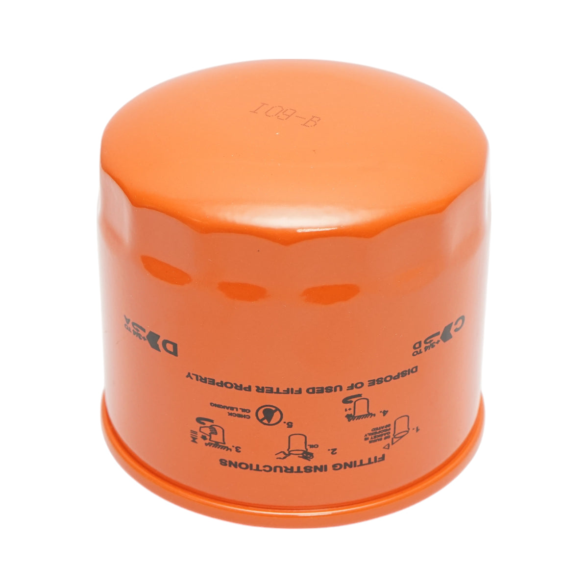 Filtro carburante per trattori John Deere, dimensioni 80x93,4 mm, filetto M20x1,5 mm, codici OEM MIU800645, 119000-55600, PMFF253J