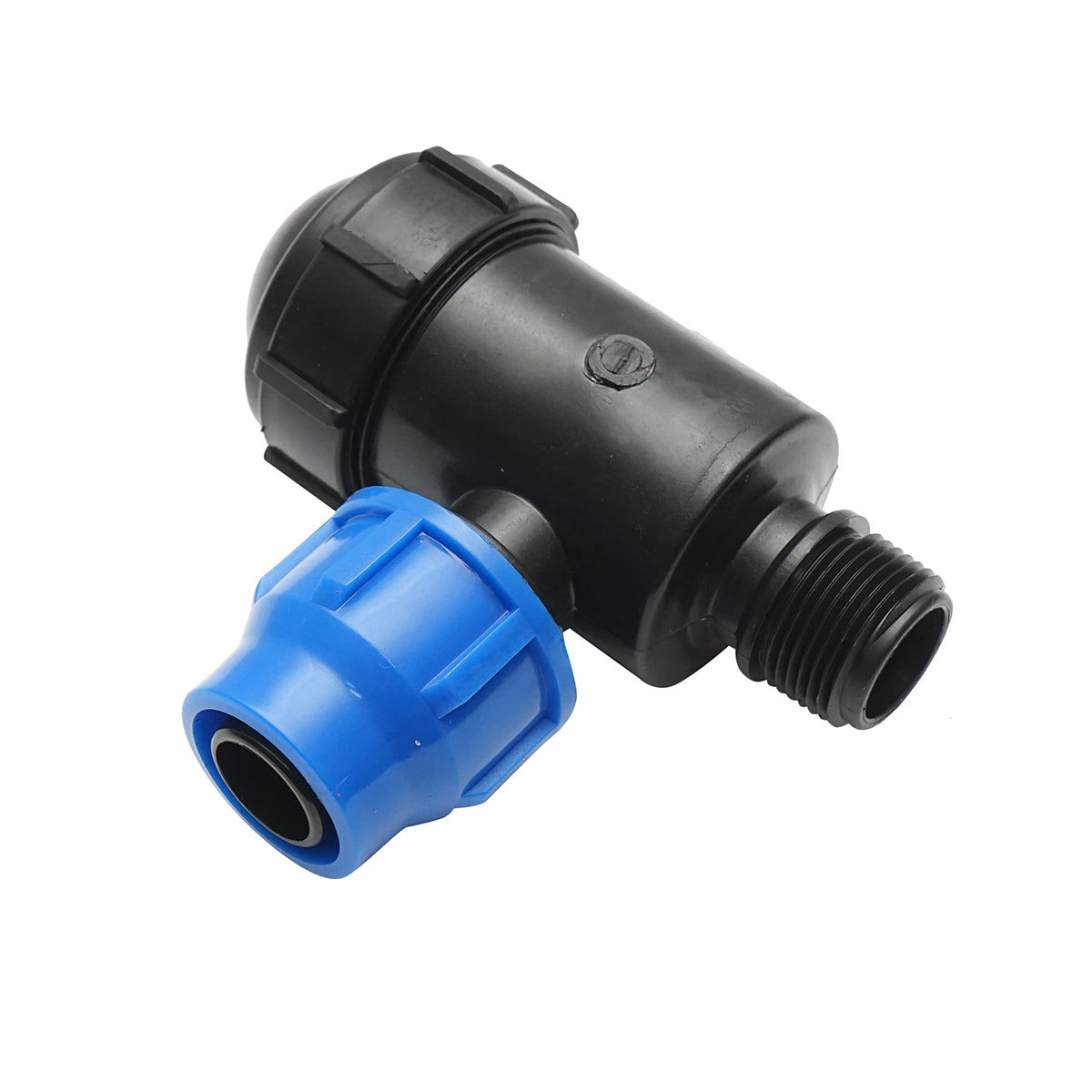 Filtro in plastica a gomito con rete 32mmx1 pollice per sistemi di irrigazione