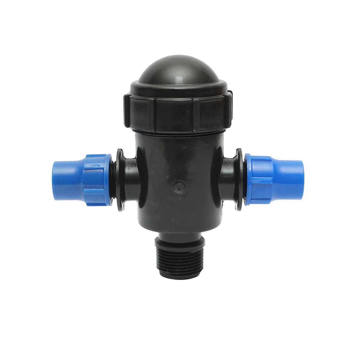 Filtro in plastica a T 17x17mmx1 pollice per sistemi di irrigazione