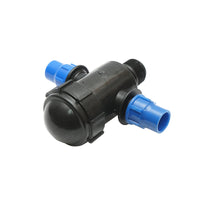Filtro in plastica a T 17x17mmx1 pollice per sistemi di irrigazione