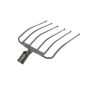 FORCA 6 Denti Curvata Senza Manico Forcone