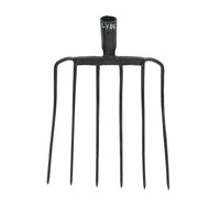 Forca in metallo con 6 denti