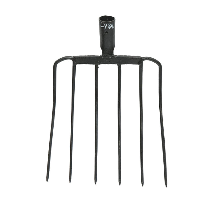 Forca in metallo con 6 denti