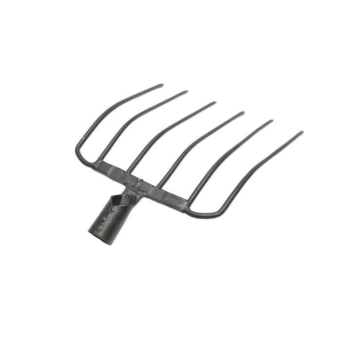 Forca in metallo con 6 denti