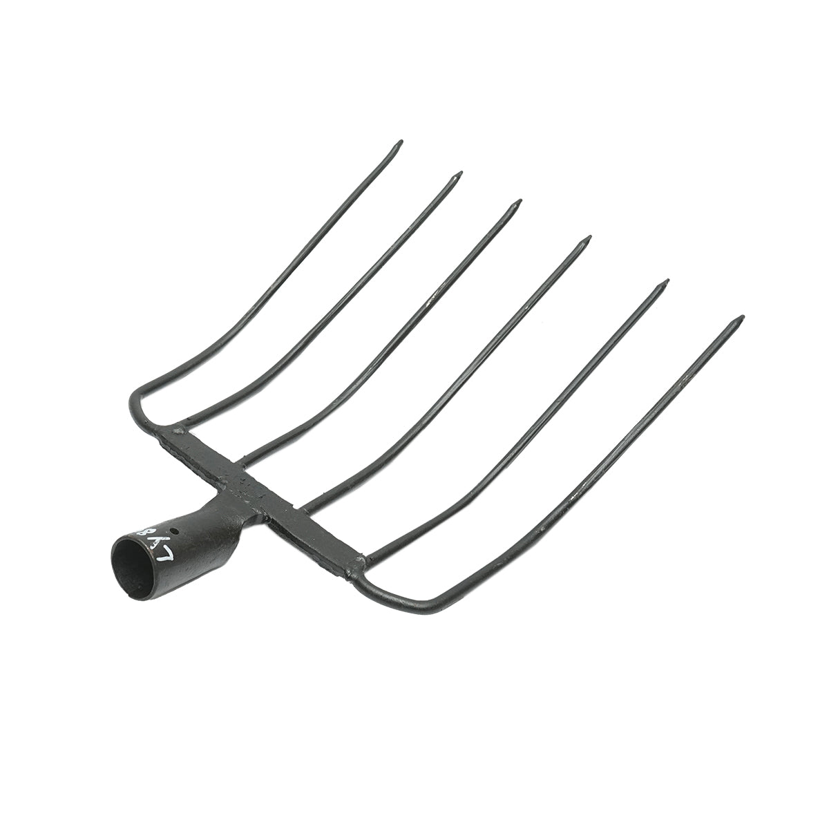 Forca in metallo con 6 denti