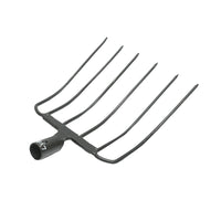 Forca in metallo con 6 denti