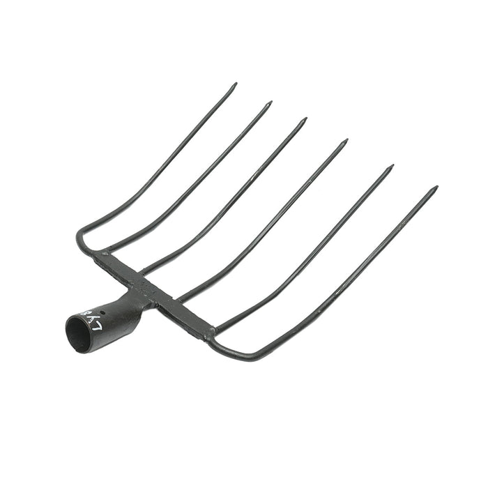 Forca in metallo con 6 denti