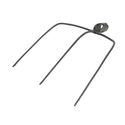Forca per fieno in acciaio forgiato con 3 denti 220x320x430mm