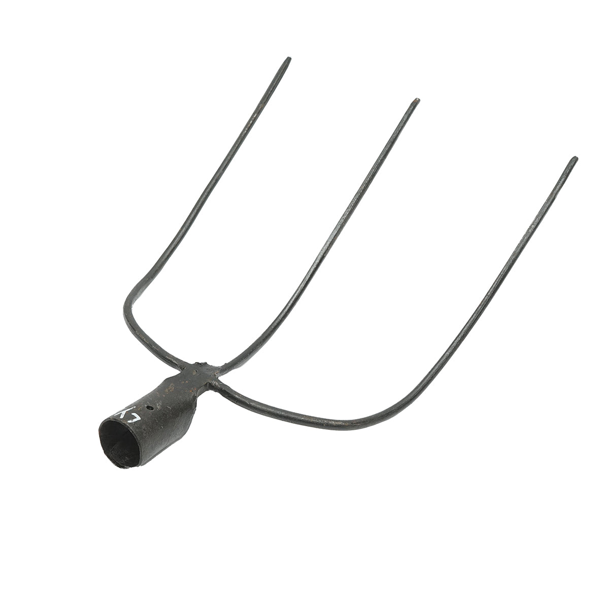 Forca per fieno in acciaio forgiato con 3 denti 220x320x430mm