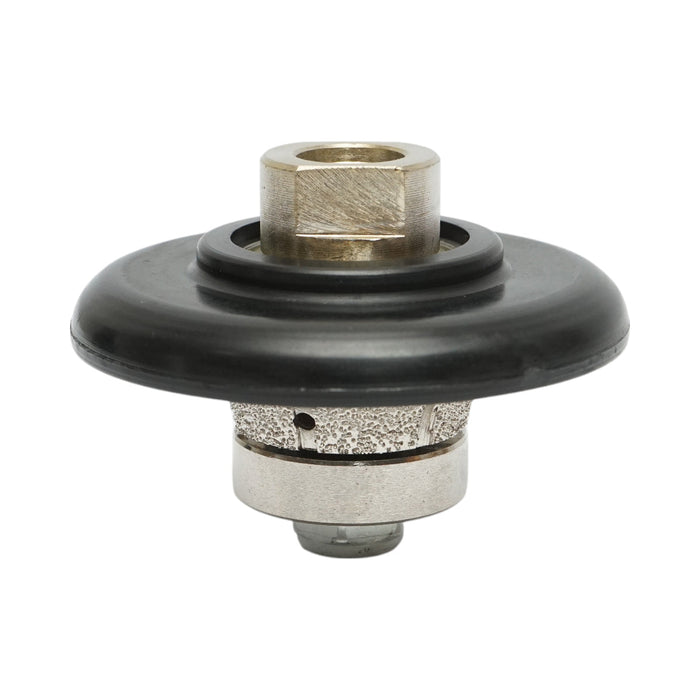 Fresa diamantata a mezza asta B15, D65mm, raggio 15mm, filettatura M14 per bordi in granito Breckner Germany