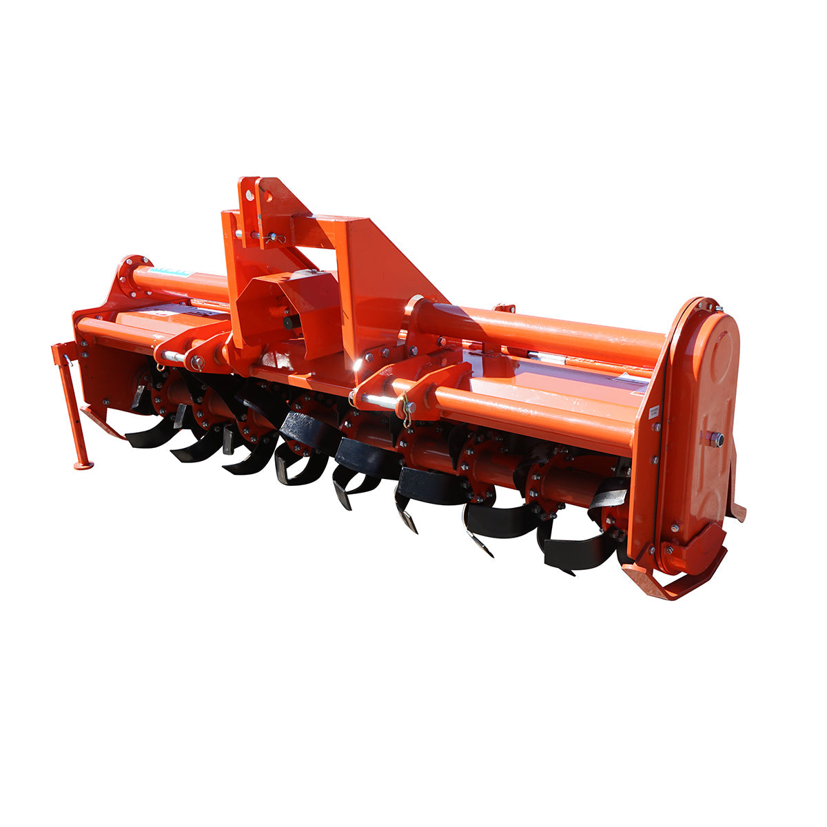 FRESATRICE AGRICOLA PER TRATTORE - 220 CM DI LAVORO, 54 LAME, ATTACCO A 3 PUNTI, ALBERO CARDANICO CON FRIZIONE INCLUSO, ZAPPATRICE PER TRATTORE