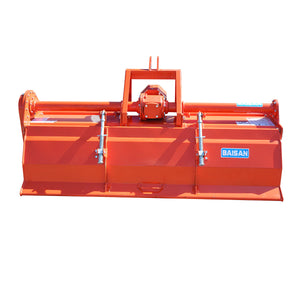 FRESATRICE AGRICOLA PER TRATTORE - 220 CM DI LAVORO, 54 LAME, ATTACCO A 3 PUNTI, ALBERO CARDANICO CON FRIZIONE INCLUSO, ZAPPATRICE PER TRATTORE