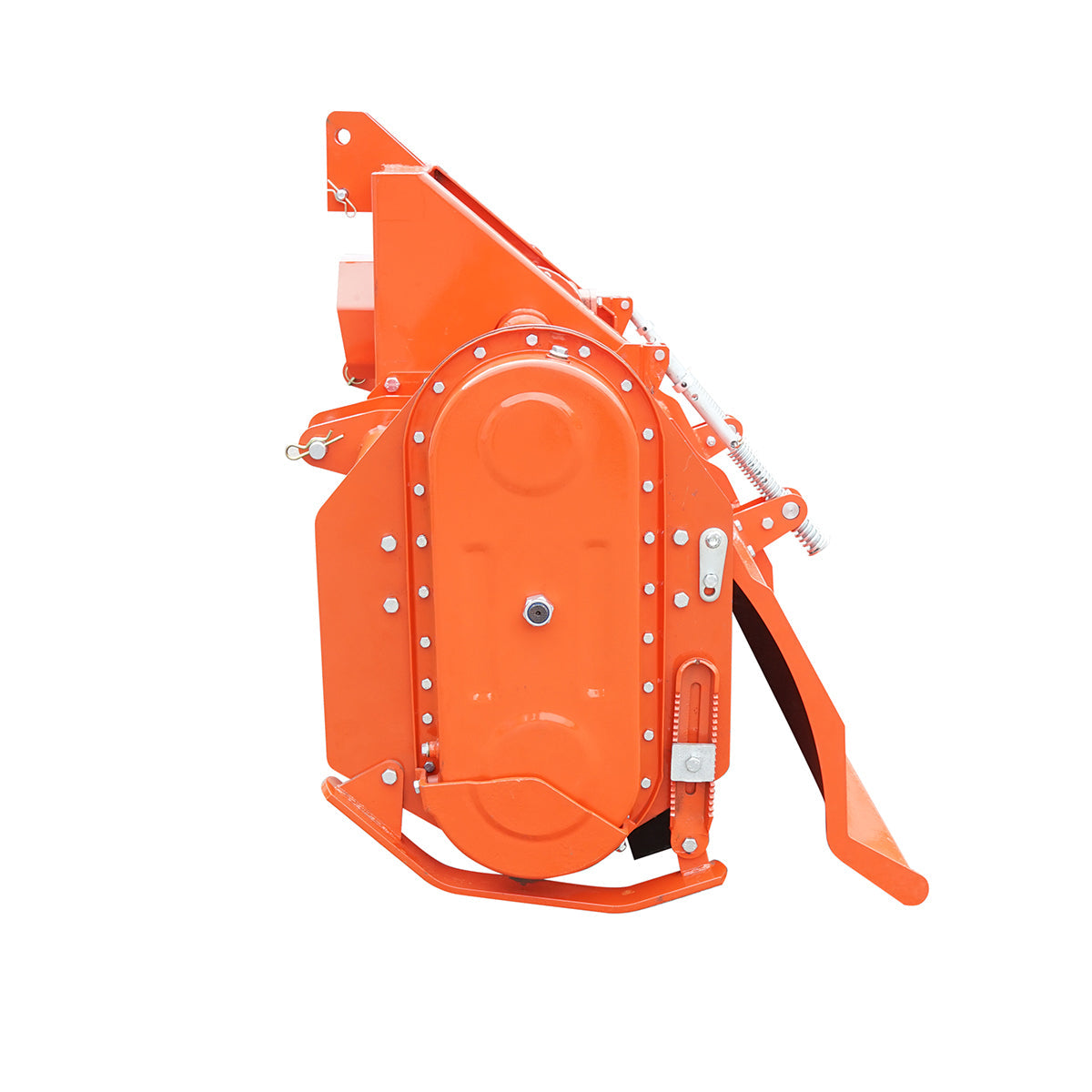 Fresatrice agricola per trattore - 240 cm di lavoro, 60 lame, attacco a 3 punti, albero cardanico con frizione incluso, Zappatrice per trattore