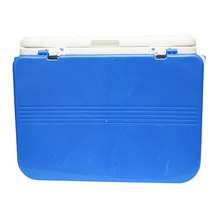 Frigorifero per picnic da 45L, blu, con mensola, Breckner Germany.