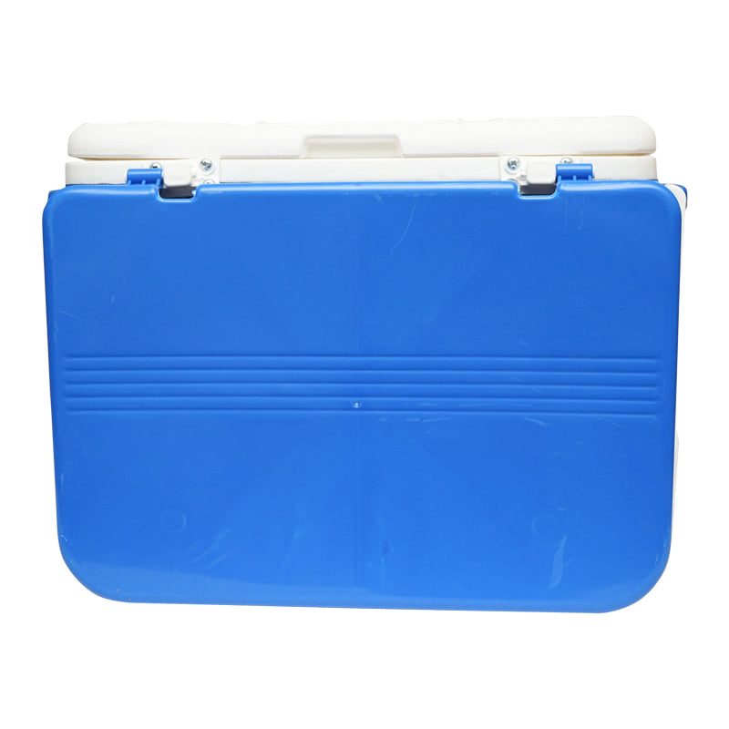 Frigorifero per picnic da 45L, blu, con mensola, Breckner Germany.