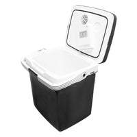 Frigorifero termoelettrico, capacità 26L, alimentazione 12V, potenza 48W con adattatore 220V, Breckner Germany.