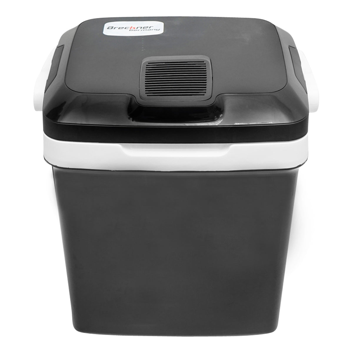 Frigorifero termoelettrico, capacità 26L, alimentazione 12V, potenza 48W con adattatore 220V, Breckner Germany.