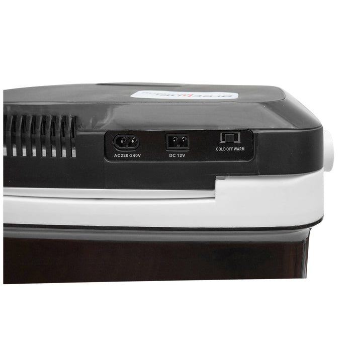 Frigorifero termoelettrico, capacità 26L, alimentazione 12V, potenza 48W con adattatore 220V, Breckner Germany.