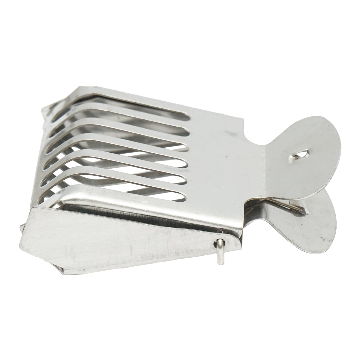 Gabbia per isolamento della regina con apertura a pinza 70x50x20mm