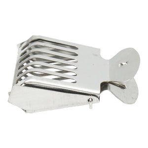 Gabbia per isolamento della regina con apertura a pinza 70x50x20mm