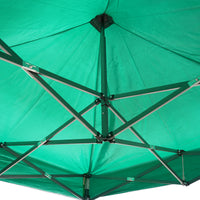 Gazebo  verde 2x2 m, altezza regolabile, pieghevole Breckner Germany