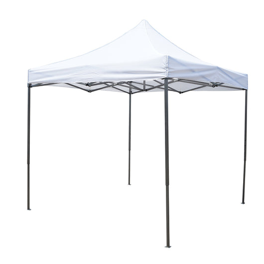Gazebo bianco 2.5x2.5 m, altezza regolabile, pieghevole Breckner Germany