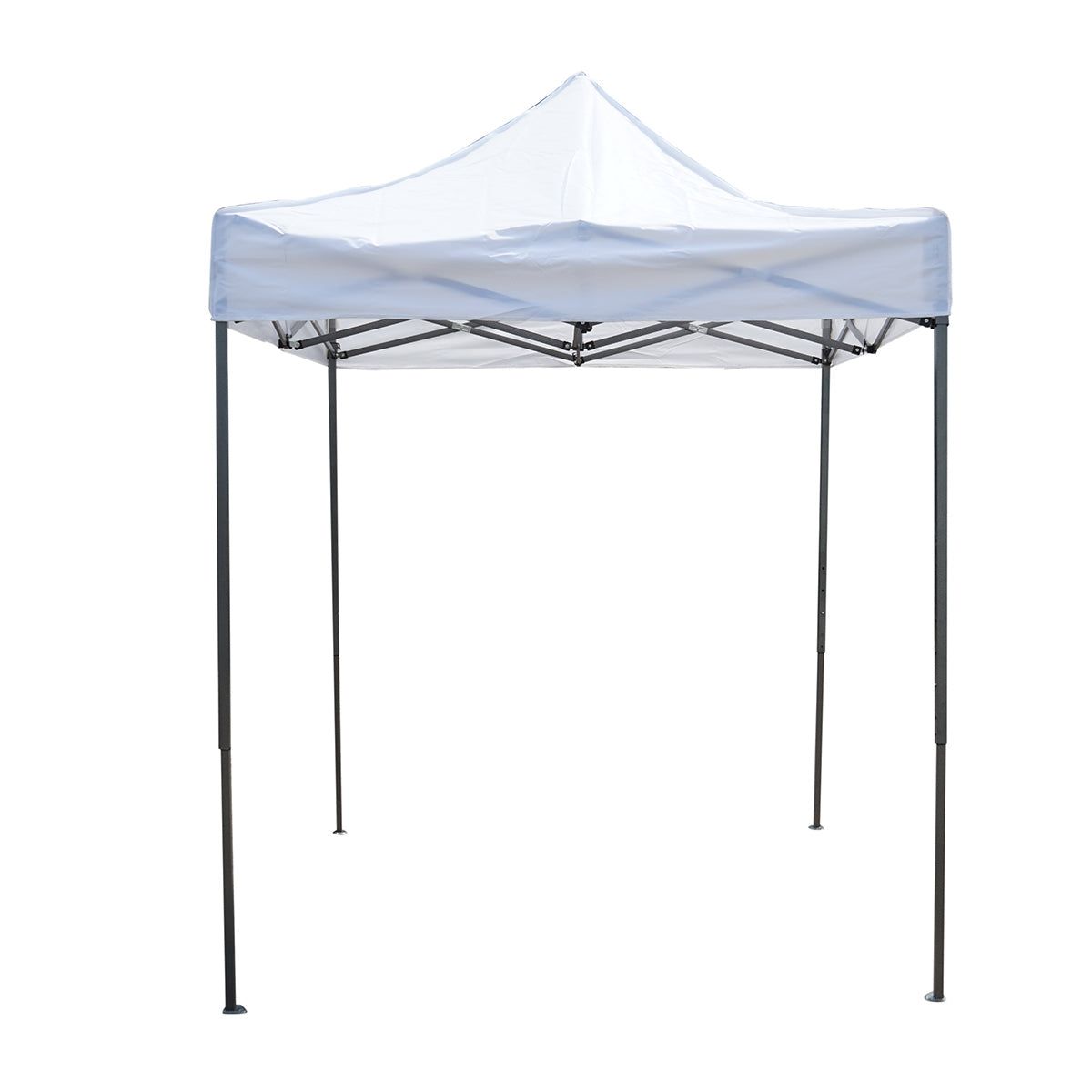 Gazebo e bianco 2x2 m, altezza regolabile, pieghevole Breckner Germany