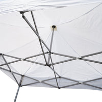 Gazebo e bianco 2x2 m, altezza regolabile, pieghevole Breckner Germany