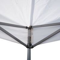 Gazebo e bianco 2x2 m, altezza regolabile, pieghevole Breckner Germany