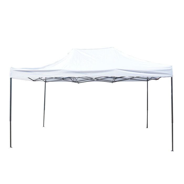 Gazebo e bianco 3x4.5 m, altezza regolabile, pieghevole Breckner Germany