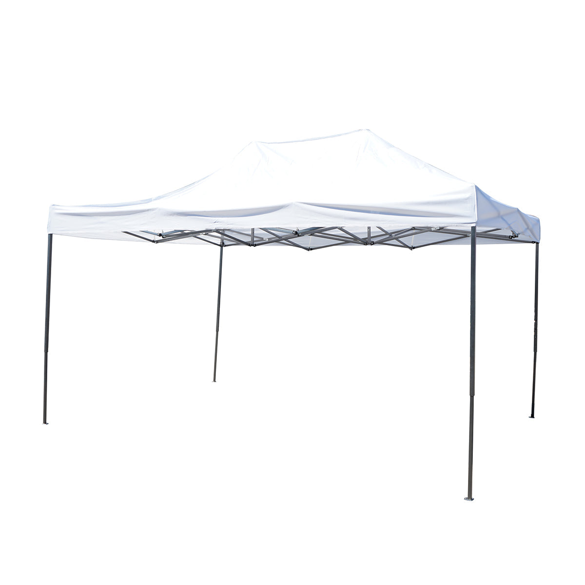 Gazebo e bianco 3x4.5 m, altezza regolabile, pieghevole Breckner Germany