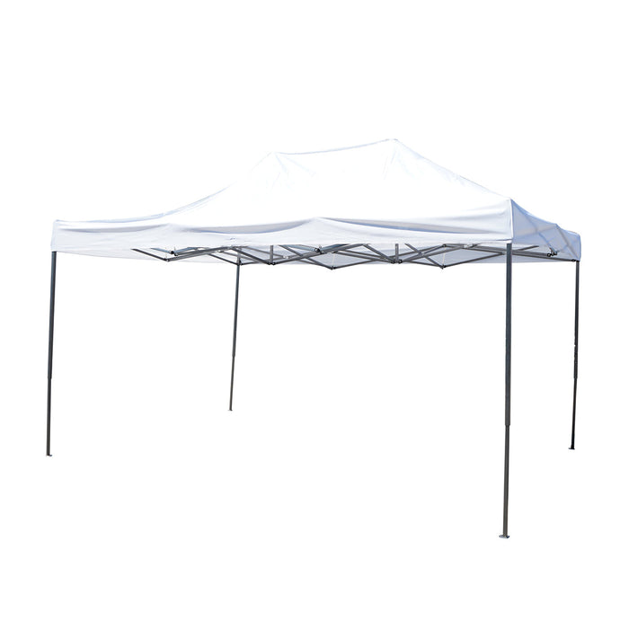 Gazebo e bianco 3x4.5 m, altezza regolabile, pieghevole Breckner Germany