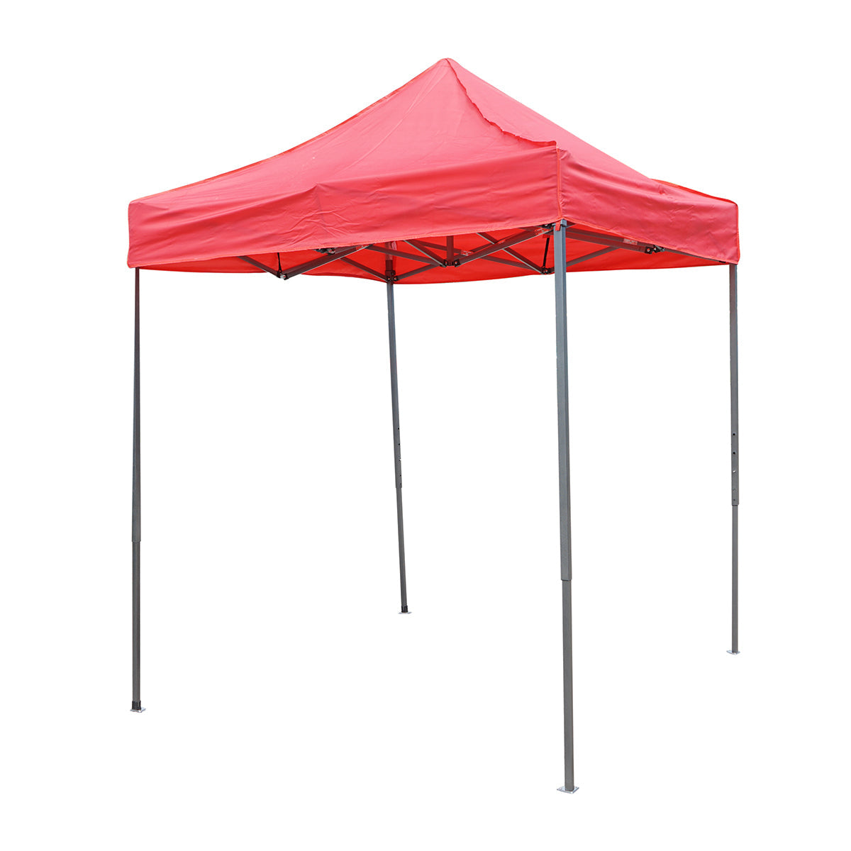 Gazebo rosso 2x2 m, altezza regolabile, pieghevole Breckner Germany