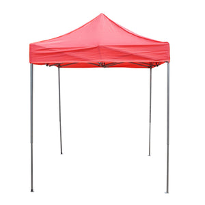 Gazebo rosso 2x2 m, altezza regolabile, pieghevole Breckner Germany
