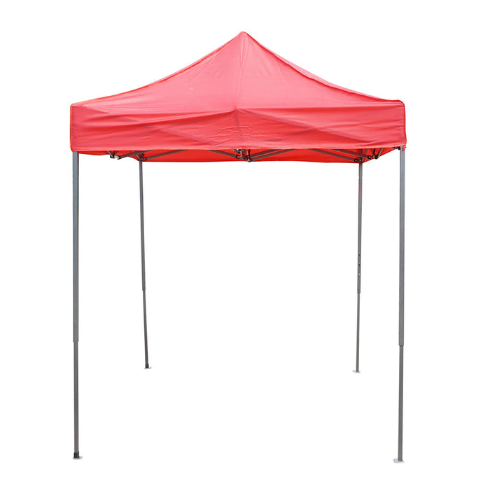 Gazebo rosso 2x2 m, altezza regolabile, pieghevole Breckner Germany