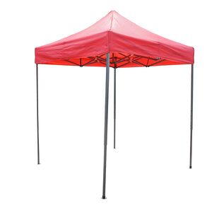 Gazebo rosso 2x2 m, altezza regolabile, pieghevole Breckner Germany