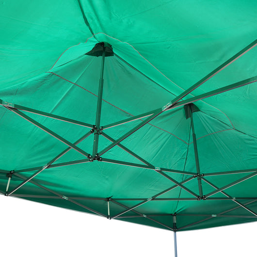 Gazebo verde 3x4.5 m, altezza regolabile, pieghevole Breckner Germany
