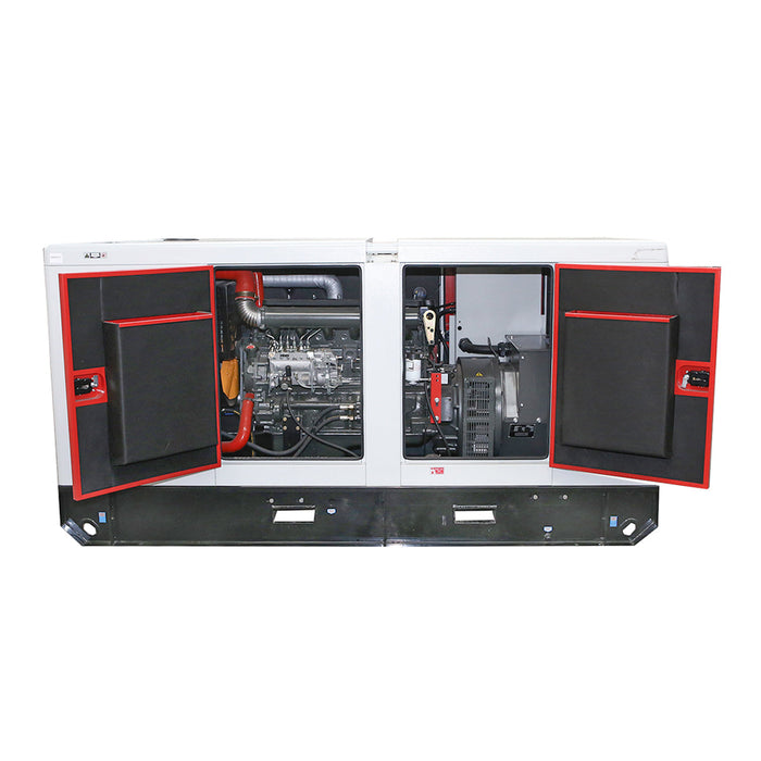 Generatore elettrico trifase 110KVA, 400V con motore diesel Ricardo R6105ZLD-100KW