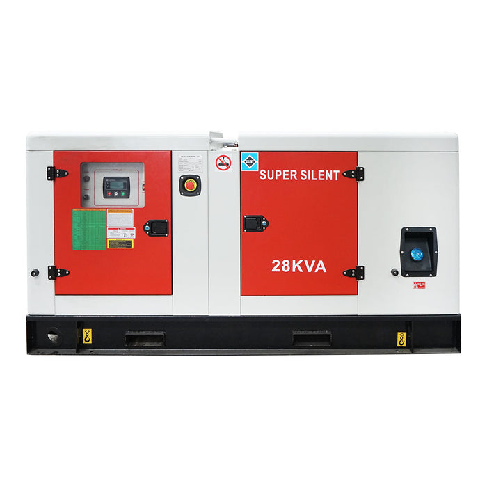 Generatore elettrico trifase 28KVA, 230/400V con motore diesel Ricardo N4100DS-30KW