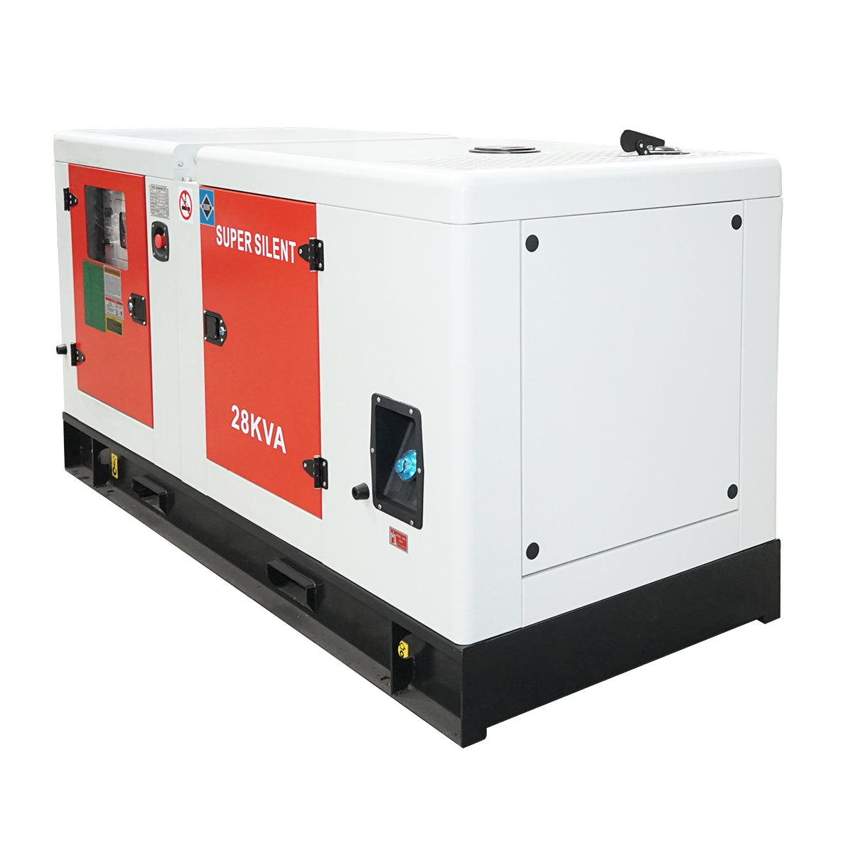 Generatore elettrico trifase 28KVA, 230/400V con motore diesel Ricardo N4100DS-30KW
