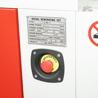 Generatore elettrico trifase 28KVA, 230/400V con motore diesel Ricardo N4100DS-30KW