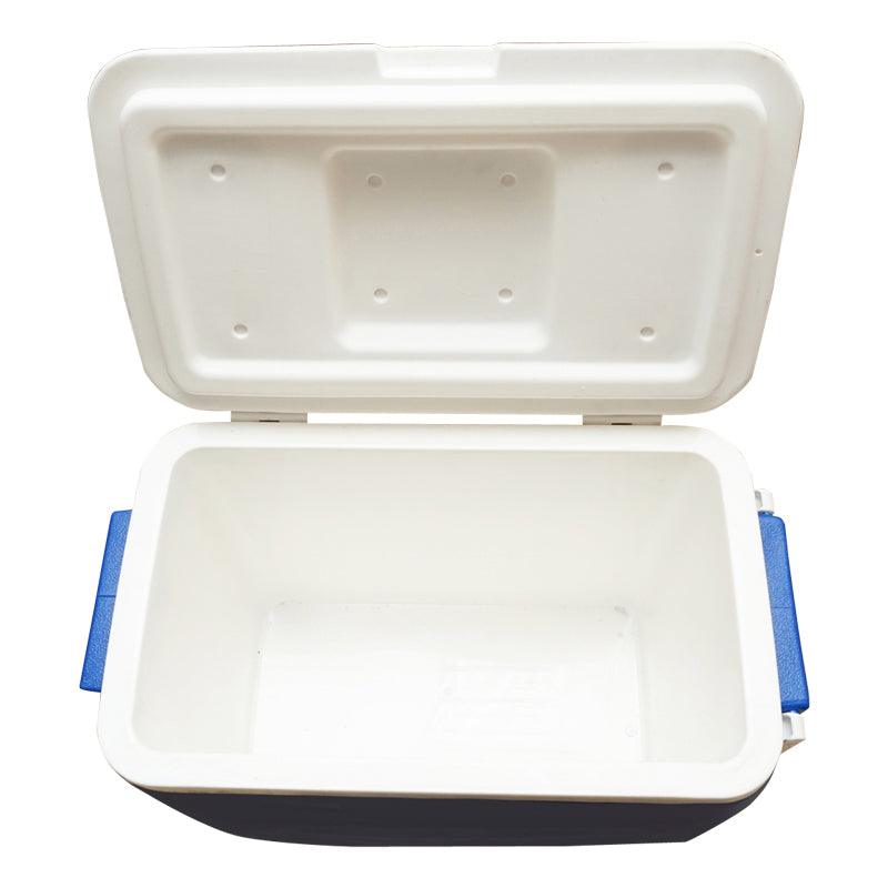 Ghiacciaia Portatile con Ruote, 45L, Blu, 610x330x440mm, Frigo portatile