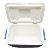 Ghiacciaia Portatile con Ruote, 45L, Blu, 610x330x440mm, Frigo portatile