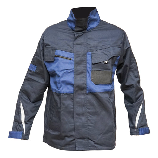 Giacca da lavoro in poliestere e cotone, blu navy, taglia L, Breckner Germany