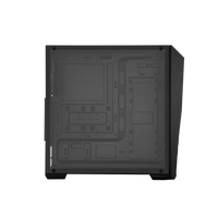 "Case MasterBox K501L- Acrylic panel-USB3-AudioI&O-2xHDD3.5""-2x2.5""SSD-120mm Fr. RGB LED FAN 120mm Fan-Rad.Supp.-NO PSU"