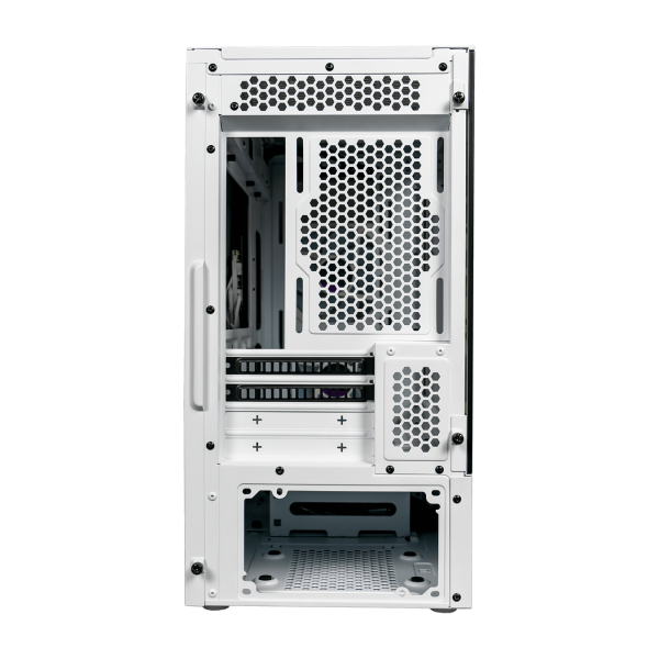 "Case MasterBox TD300 Mesh White- 2USB3.2-2xCombo 2.5""/3.5""-2x2.5""-2x120mm SickleFlow PWM ARGB Front Fans-ARGB/PWM Hub-NO PSU"