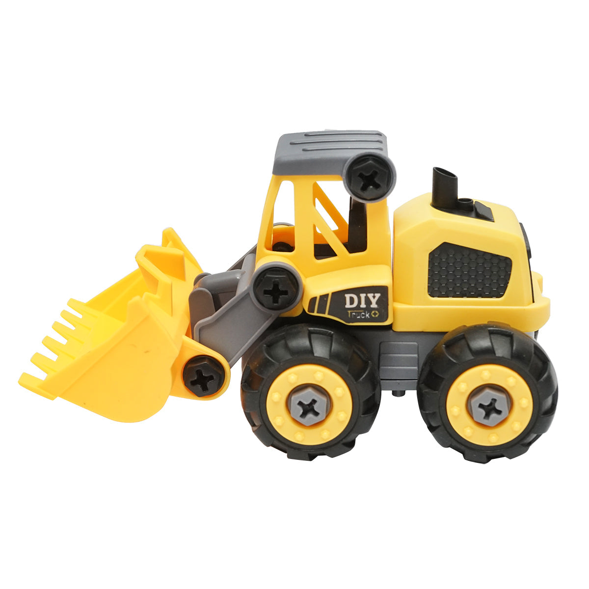 Giocattolo tipo Montessori, bulldozer per bambini +3 anni