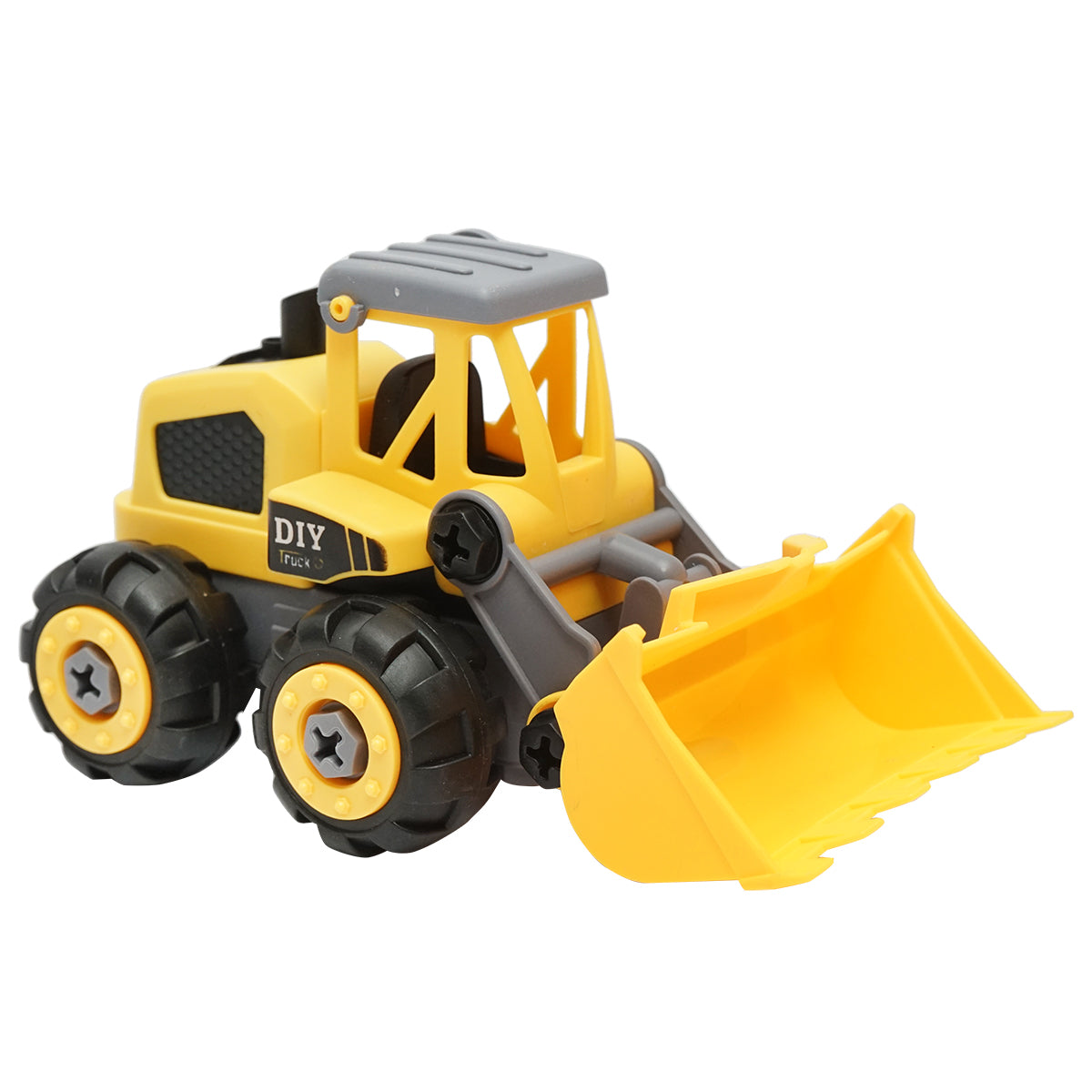 Giocattolo tipo Montessori, bulldozer per bambini +3 anni