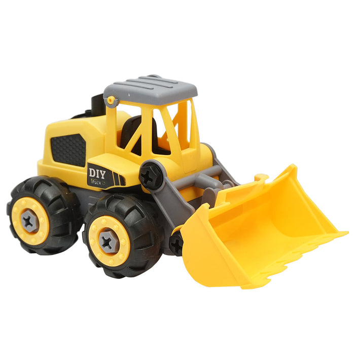 Giocattolo tipo Montessori, bulldozer per bambini +3 anni