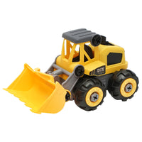 Giocattolo tipo Montessori, bulldozer per bambini +3 anni